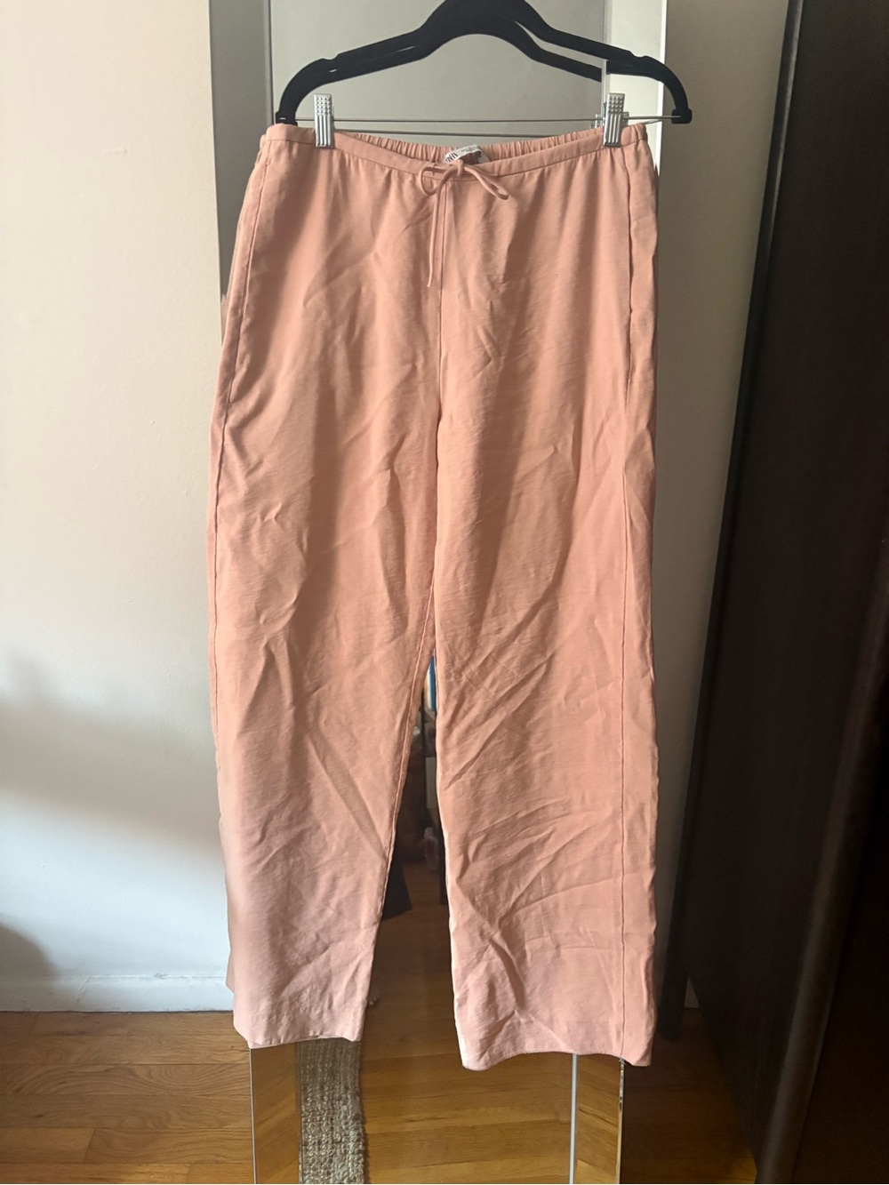 Zara Pink Drawstring Pants